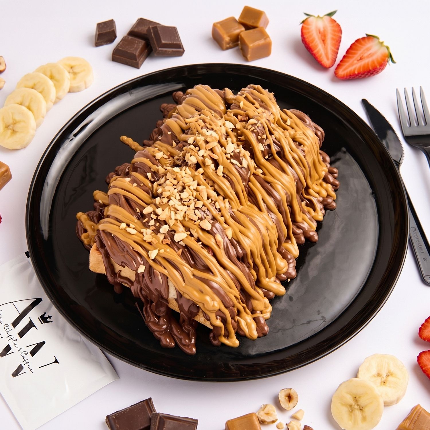 Alfa Waffle Chocalate Coffe